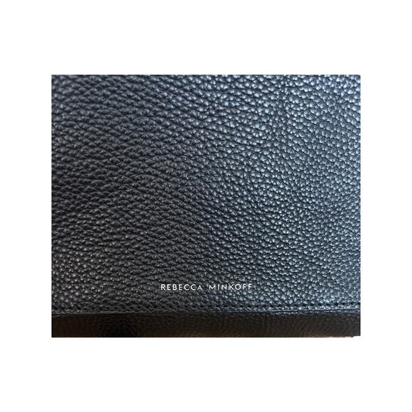 Rebecca Minkoff Regan Crossbody Bag in Pebbled Black Leather - Picture 8 of 8